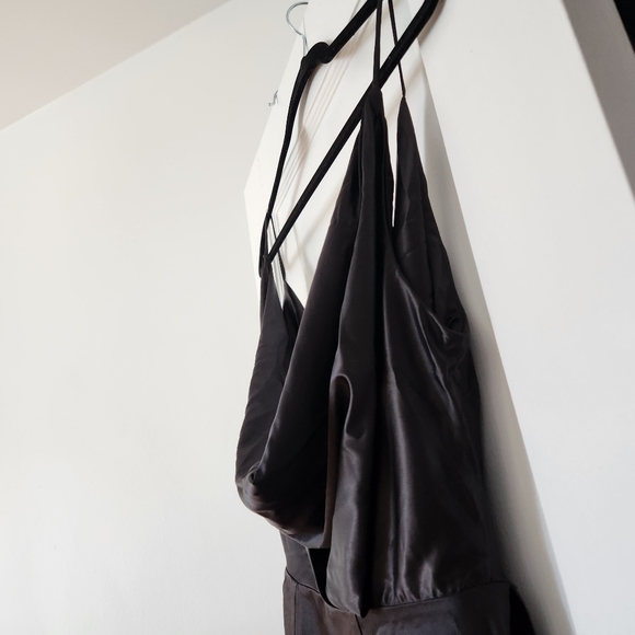 House of CB Black Satin Dress - Picture 10 of 16